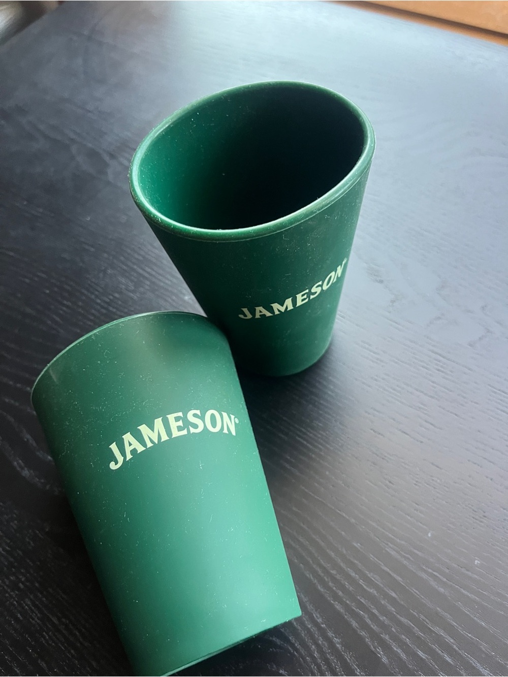 Jameson Green Silicone Shot Cups - Set of 2